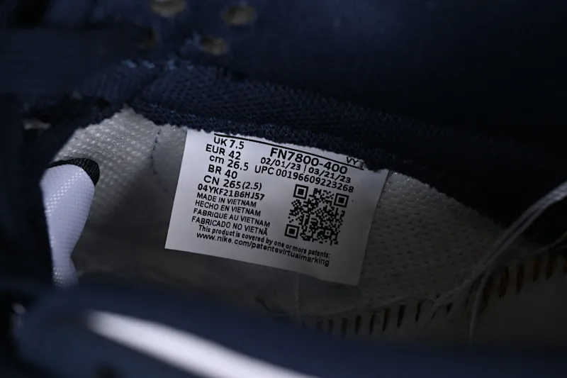 All categories Nk SB Dunk series Nk SB Dunk Low low-top sneakers C version Nk Dunk Low "Navy\University Blue" Obsidian SB low-top sports and leisure sneakers FN7800-400